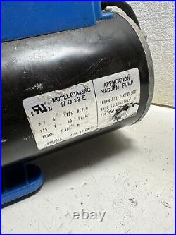 SPX Robinair 15600 Cooltech Performance Vacuum Pump 6 CFM 1/2 HP