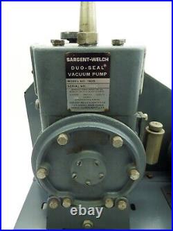 Sargent-Welch 1405 Duo-Seal Vacuum Pump