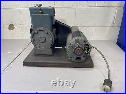 Sargent-Welch Duo-Seal Vacuum Pump, Runs Smoothly Will Need New Belt