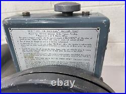 Sargent-Welch Duo-Seal Vacuum Pump, Runs Smoothly Will Need New Belt