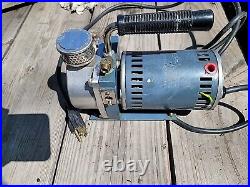 Sargent Welch Scientific Sarvac 8802 Vacuum Pump Free Shipping