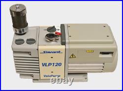 Savant VLP120 ValuPump Rotary Vane Vacuum Pump Dual Stage Oil-Sealed 110V RV5