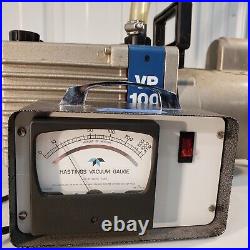 Savant VP100 Two Stage Rotary Vane Vacuum Pump 10 mTorr micron Tested