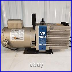 Savant VP100 Two Stage Rotary Vane Vacuum Pump 10 mTorr micron Tested