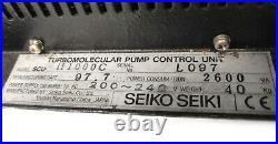 Seiko-Seiki STP-H1000C Turbo Molecular Pump Control Unit SCU-H1000C