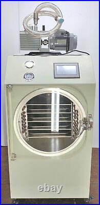 Sfd-06 Heavy Duty Home Freeze Dryer And Vacuum Pump Stainless Steel Chamber