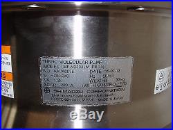 Shimadzu Corp. Turbo Molecular Pump Model TMP-V2304LM (PB 30)