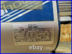 Showa Mistresa Mist Remover Vacuum Pump Crh-04t 0.4 Kw 200 220 450 V Volts 3 Ph