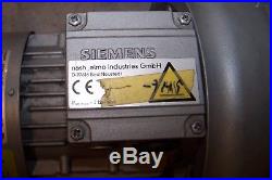 Siemens Nash Elmo 1-1/4 Vacuum Pump 240 Vac 3 Phase G200 2bh1300-7ah11-zn03