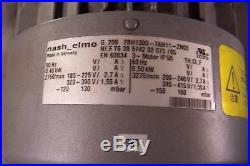 Siemens Nash Elmo 1-1/4 Vacuum Pump 240 Vac 3 Phase G200 2bh1300-7ah11-zn03