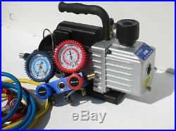 Snap-on Automotive Air Conditioning Gauge Set & Vacuum Pump