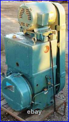 Stokes 212-H Vac. Pump, Used, Powered By Baldor 7.5 HP 208-230/460 Item #8774