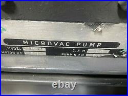 Stokes Microvac Model 212H-11 Vacuum Pump 7.5 HP Motor