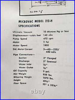 Stokes Vacuum Pump & Blower Assembly