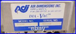 Strong Running Air Dimensions Dia-Vac 19320T Vacuum Pump with GE 1/8 HP Motor