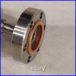 Swagelok SS-4BK-TW Needle Valve 1.33 CF Conflat DN16CF Flange SS Manual Vacuum