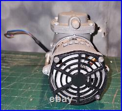 THOMAS 107CAB14 Compressor/Vacuum Pump, 110/115V, 50/60Hz 2.0/1.7A