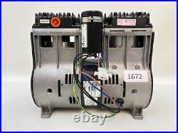 THOMAS 2750TE48/40 VACUUM PUMP / AIR COMPRESSOR 175psi Peak Scientific 115v