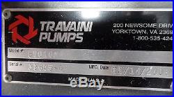 TRAVAINI EVO10M Dynaseal Vacuum Pumping system, 150 CFM, 29 High Vacuum