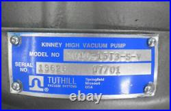 TUTHILL KINNEY A010 15TS 5 V HIGH VACUUM PUMP ASSEMBLY With 35G974 82 MOTOR