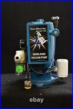 Tech West VPL4S2 Dental Dentistry Vacuum Pump System Operatory Suction Unit