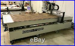 Techno CNC Router 4' x 8', Six port tool changer, Vacuum table with Pump
