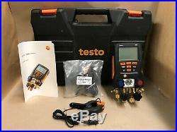 Testo 557 4-Valve Digital Manifold Kit with Bluetooth 0563 1557