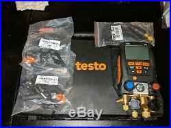 Testo 557 Digital Manifold Kit With Bluetooth Enabled 0563 1557