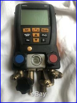 Testo 557 Digital Manifold Tester With Bluetooth Enabled