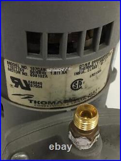 Thomas 107CAB 110/115V AC Compressor/Vacuum Pump (608102A), WORKING FREE SHIP