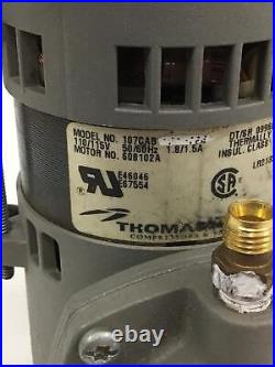 Thomas 107CAB 110/115V AC Compressor/Vacuum Pump (608102A), WORKING FREE SHIP