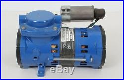Thomas 107CEF075 844 Compressor/Vacuum Pump, 1/20 HP, 60 Hz, 115V