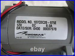 Thomas Diaphragm 107CDC20 Vacuum Pump (12V) works