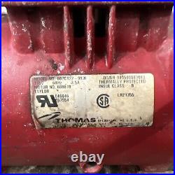 Thomas Industries 607CA22-768 Piston Vacuum Compressor Pump