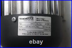 Thomas Picolino VTE 3 Vacuum Pump STP Motor WB 63 A2