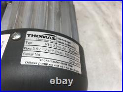 Thomas Picolino VTE 3 Vacuum Pump STP Motor WB 63 A2 25130117