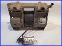 Thomas Vacuum Pump 2660CE37 Compressor TOP END REBUILT Pond Aeration, Capacitor