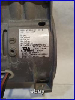 Thomas Vacuum Pump 2660CE37 Compressor TOP END REBUILT Pond Aeration, Capacitor