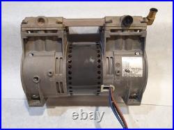 Thomas Vacuum Pump 2660CE37 Compressor TOP END REBUILT Pond Aeration, Capacitor