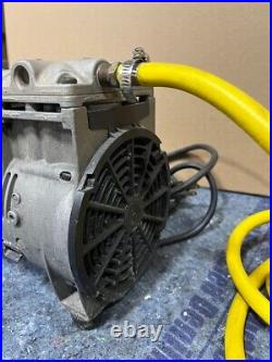 Thomas Vacuum Pump Compressor Model #2688VE44-600 Motor #608975D 115V 60Hz