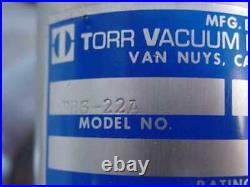 Torr Vacuum Products RBS-22A Torr Flow Control Valve for Vacuum Pump