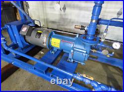 Travaini Dual Vacuum Pump Skid Trvb-150/c-m/rx 7.5 HP Each