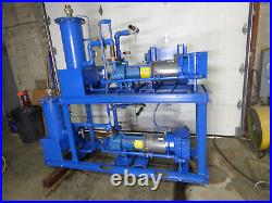 Travaini Dual Vacuum Pump Skid Trvb-150/c-m/rx 7.5 HP Each