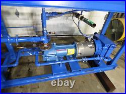 Travaini Dual Vacuum Pump Skid Trvb-150/c-m/rx 7.5 HP Each