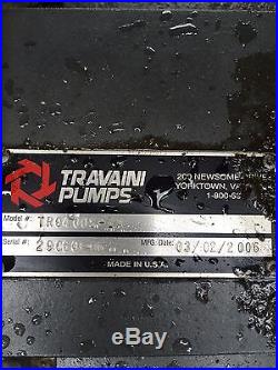 Travini TR0400S-1A liquid ring 25hp vacuum pump