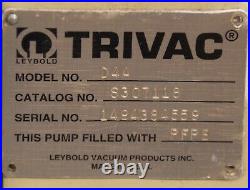 Trivac D4A Vacuum Pump (R19)