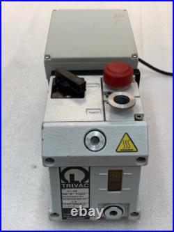 Trivac Leybold Vakuum GMBH Rotary Vane Vacuum Pump D1,6B Used Good Cond