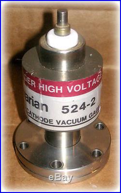 Tube, Cold Cathode Gage, 1 Tubulation (Varian / Agilent #524-2) (Used)