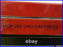 Tullis Russell Drytac HGP260 Hot Vacuum Press (35 x 47), stand, pump + extras