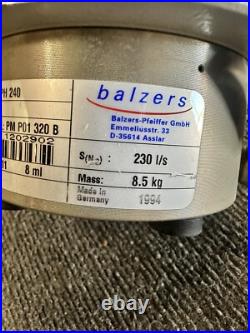 Turbo Molecular Vacuum Pump Pfeiffer Balzers GmbH TPH 240